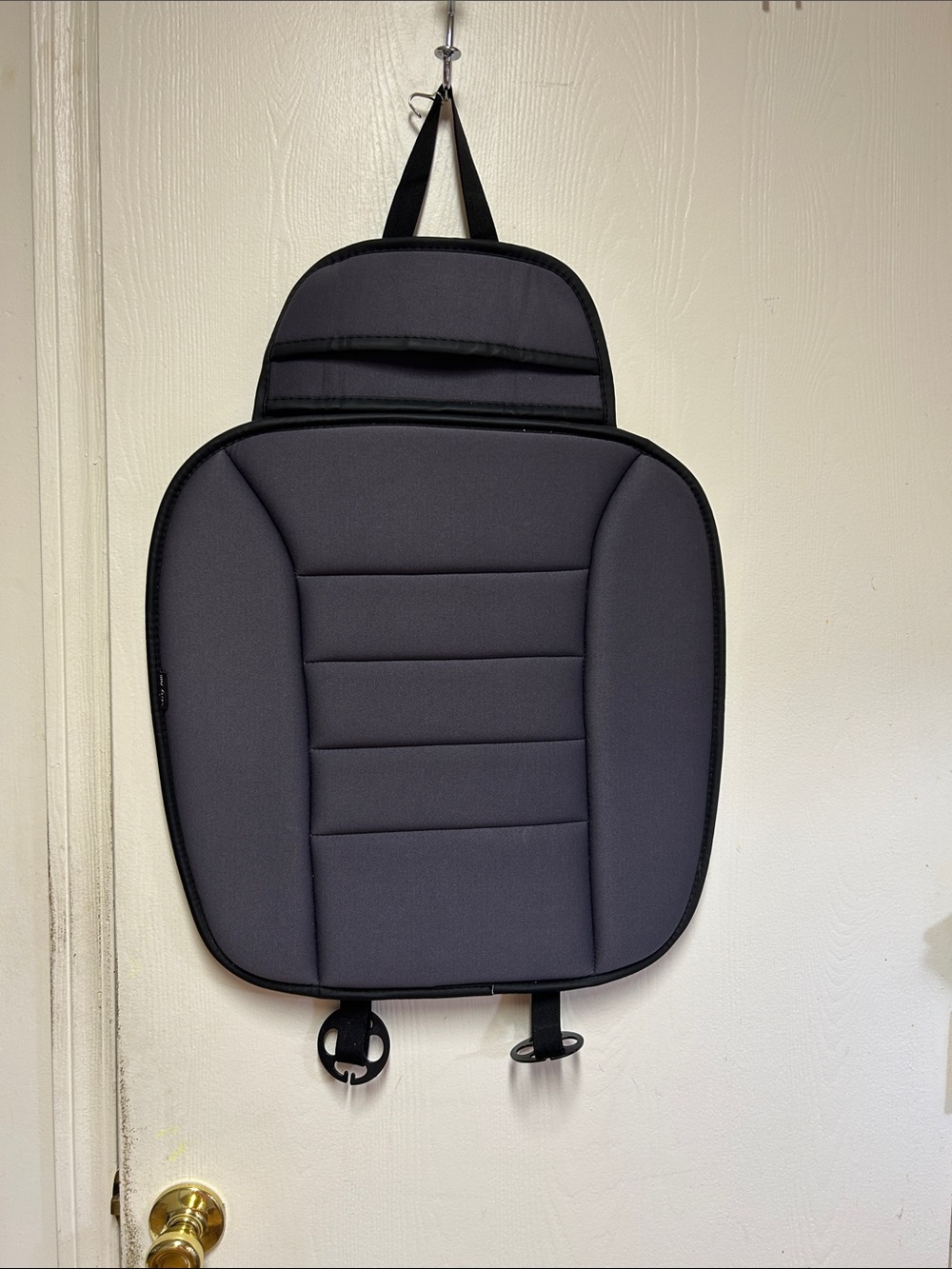 Black Padded Car Seat Cushion - Universal Fit